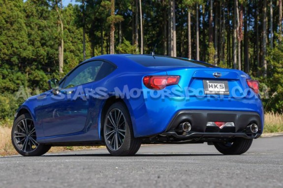 Escape HKS Legamax Sports para Toyota GT86 / Subaru BRZ