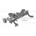 Bras de suspension inférieur arrière Whiteline pour Golf 7 GTI / Go...