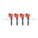 Bobinas de encendido Racingline rojas para S3 8V / S3 8Y / Golf 7 G...