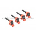 Bobines d'allumage Racingline rouges pour S3 8V / S3 8Y / Golf 7 GT...