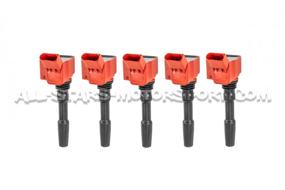 Bobinas de encendido Racingline rojas para Audi RS3 8V.5 / 8Y / TTR...