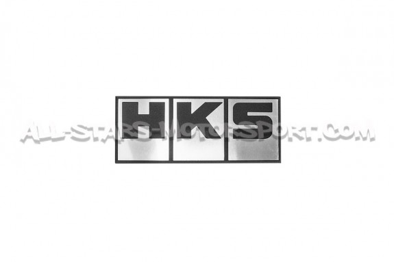 Badge insignia adhesiva de aluminio HKS