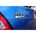 Badge insignia adhesiva de aluminio HKS