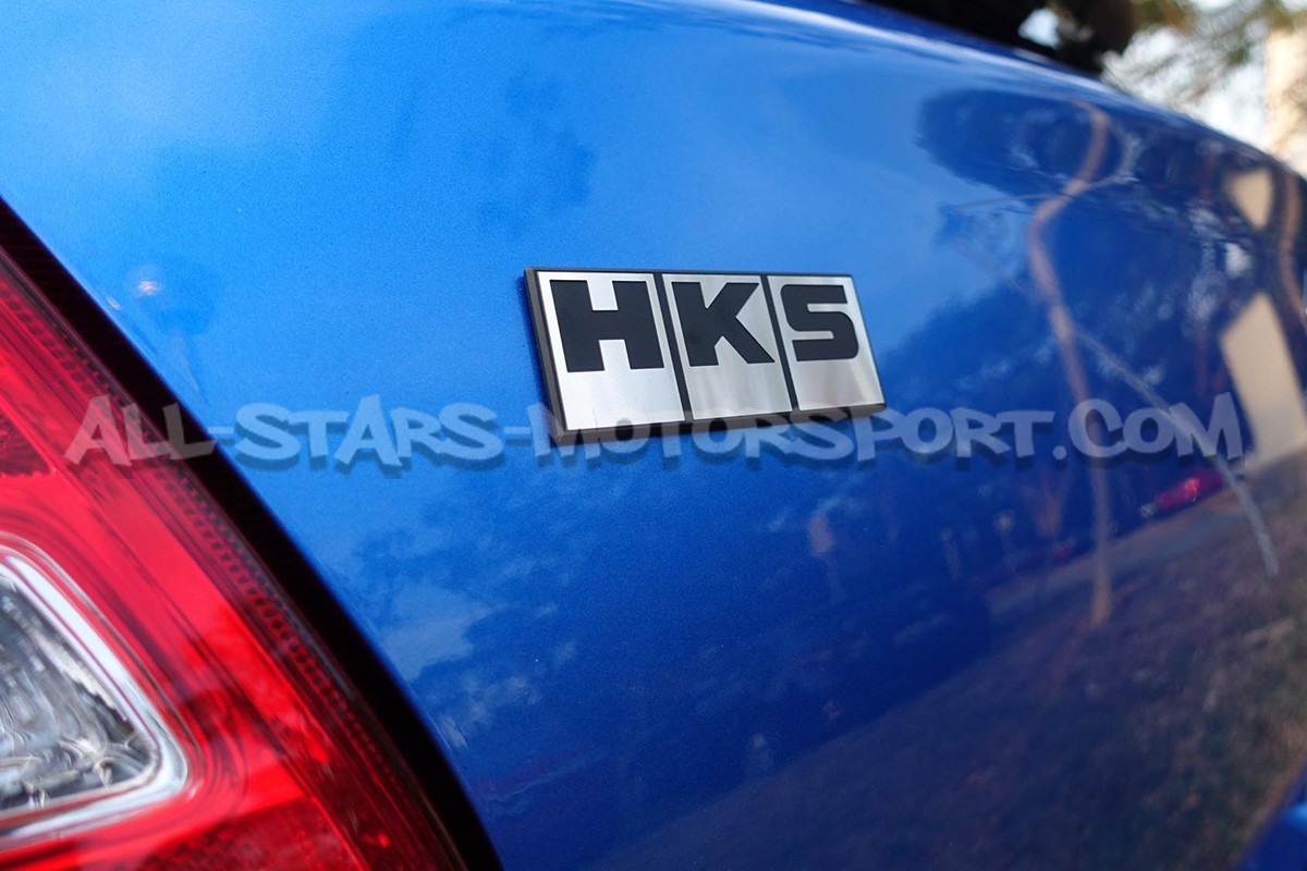 HKS Adhesive Aluminium Embleme Badge