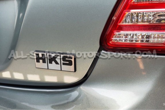 Badge autocollant HKS en aluminium