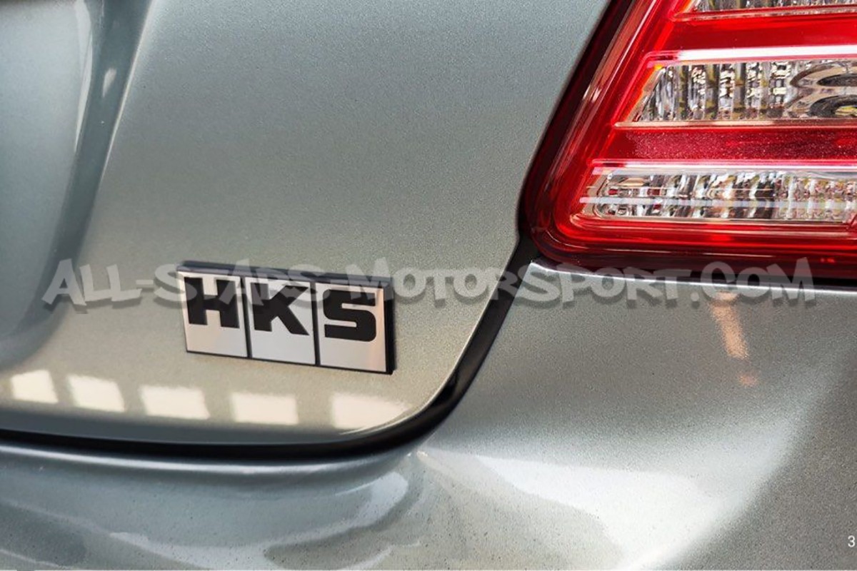 HKS Adhesive Aluminium Embleme Badge