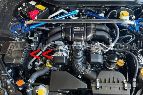 Couvre boite à fusible HKS en carbone pour Toyota GR86 / Subaru BRZ...