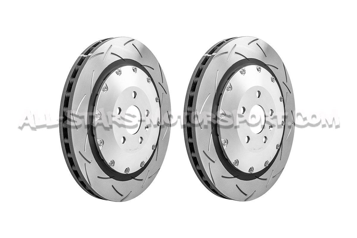 Discos de freno delanteros DBA T3 ranurados para Audi TTrs 8S