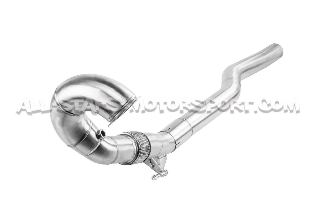 Downpipe decata 3.5" Alpha Competition pour Golf 7 R / S3 8V / Leon 3 Cupra 4WD
