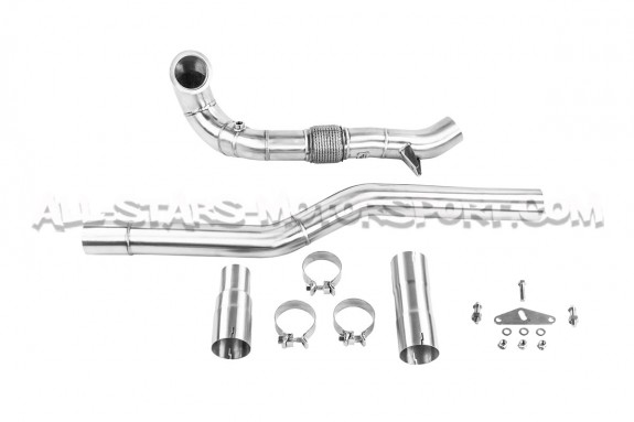 Downpipe decata 3.5\\" Alpha Competition pour Golf 7 R / S3 8V / Le...