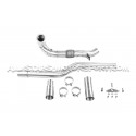 Downpipe descatalizada Alpha Competition 3.5\\" para Golf 7 R / S3 ...