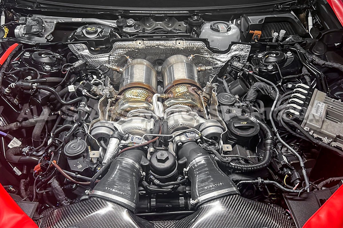 Downpipes descatalizadas Alpha Competition para Audi RS6 C8 / RS7 C8