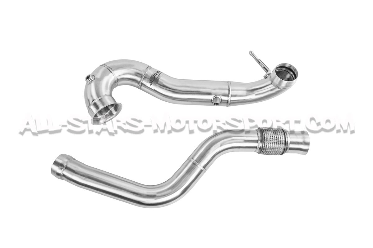Downpipe descatalizada Alpha Competition para A45 AMG W176 / CLA 45...