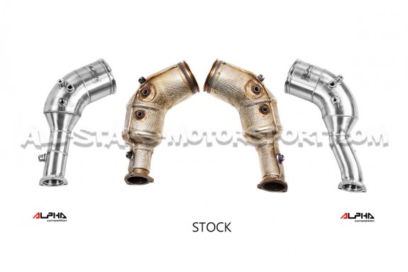 Audi RS6 C8 / RS7 C8 Alpha Competition Decat Downpipes