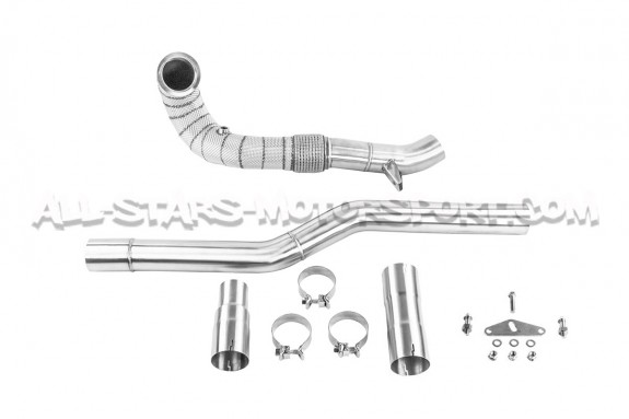 Downpipe descatalizada Alpha Competition 3.5\\" para Golf 7 R / S3 ...