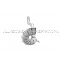 Downpipe descatalizada Alpha Competition 3.5\\" para Golf 7 R / S3 ...