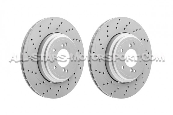Discos de freno traseros perforados Dixcel PD para BMW M3 E9x / 1M E82