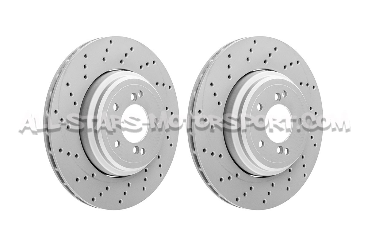 Disques de frein arrières percés Dixcel PD pour BMW M3 E9x / 1M E82