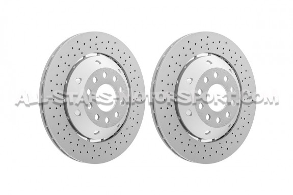 Disques de frein arrières percés Dixcel PD pour Audi RS6 C5