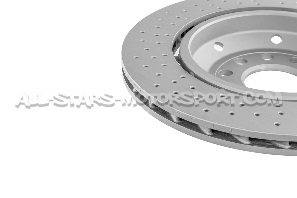 Disques de frein arrières percés Dixcel PD pour Audi RS6 C5