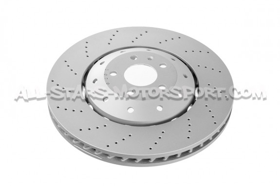 Discos de freno delanteros perforados Dixcel PD para Audi RS6 C6