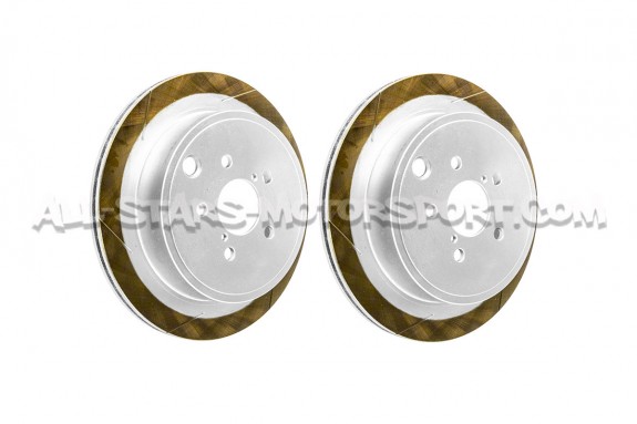 Discos de freno traseros ranurados Dixcel FS para Toyota GT86 / GR8...