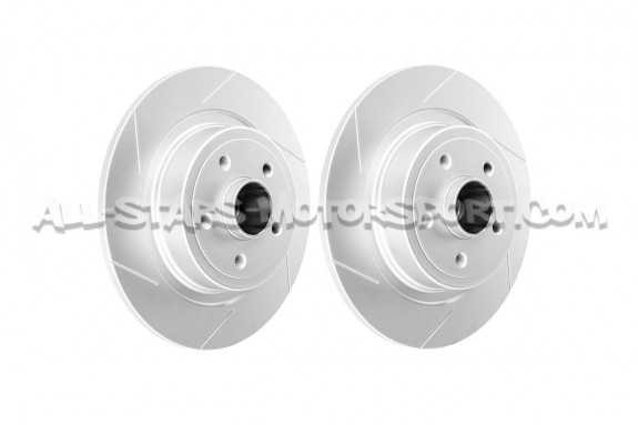 Renault Clio 3 RS Dixcel SD Slotted Rear Brake Discs