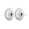 Disques de frein arrières rainurés Dixcel SD pour Renault Clio 3 RS