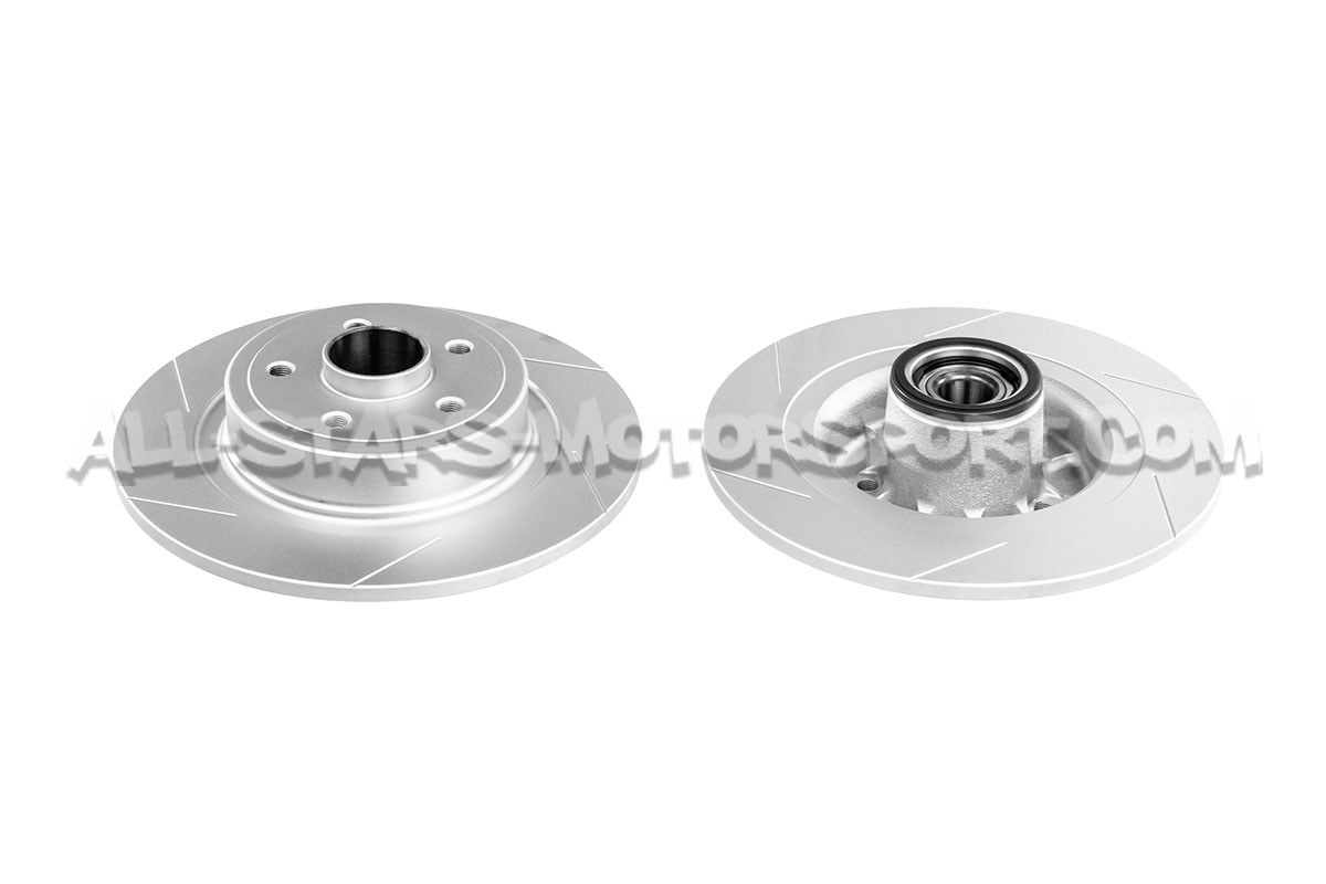 Discos de freno traseros ranurados Dixcel SD para Renault Clio 3 RS