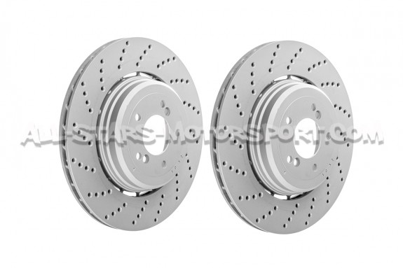 Disques de frein arrières percés Dixcel PD pour BMW M5 E60