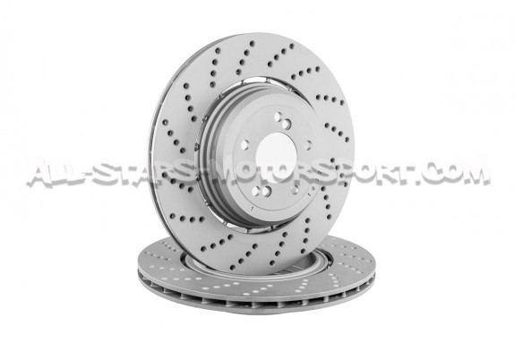 Disques de frein arrières percés Dixcel PD pour BMW M5 E60