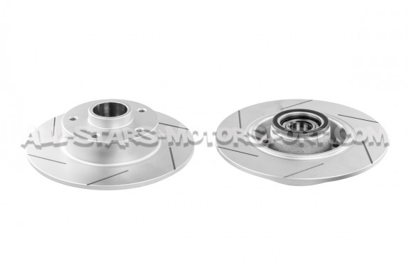 Disques de frein arrières rainurés Dixcel SD pour Renault Clio 4 RS