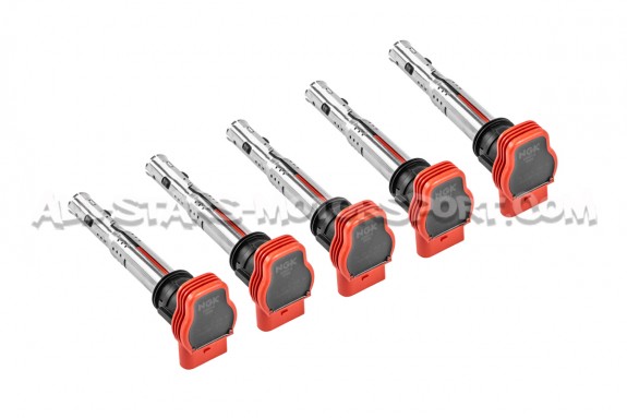 Bobinas rojas NGK Audi R8 para Audi RS3 8P / 8V 367 y TTRS Mk2