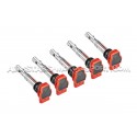 Bobinas rojas NGK Audi R8 para Audi RS3 8P / 8V 367 y TTRS Mk2