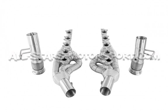 Colectores de escape Alpha Competition para Audi R8 V10 4S / Lambor...