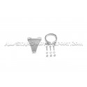 Downpipe descatalizada Alpha Competition para Audi RS3 8V.5 / TTrs 8s