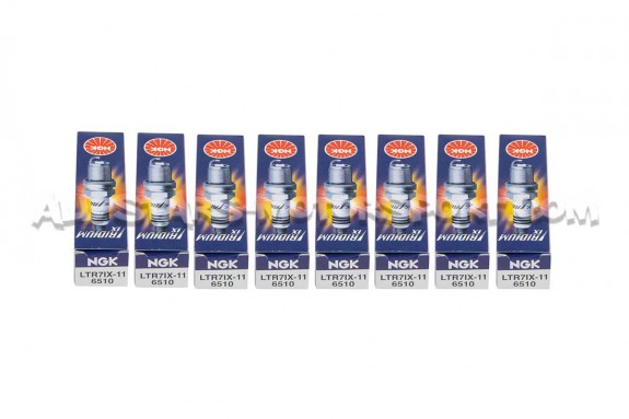 Bougies froides NGK LTR7IX-11 Iridium pour Ford Mustang S550 5.0 V8...
