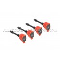 Bobinas de encendido MSD rojo para Honda Civic Type R FK2 / FK8 / FL5