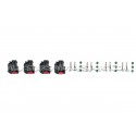 Mitsubishi Lancer Evo 10 Injector Dynamics XDS Injectors 1050cc / 1...