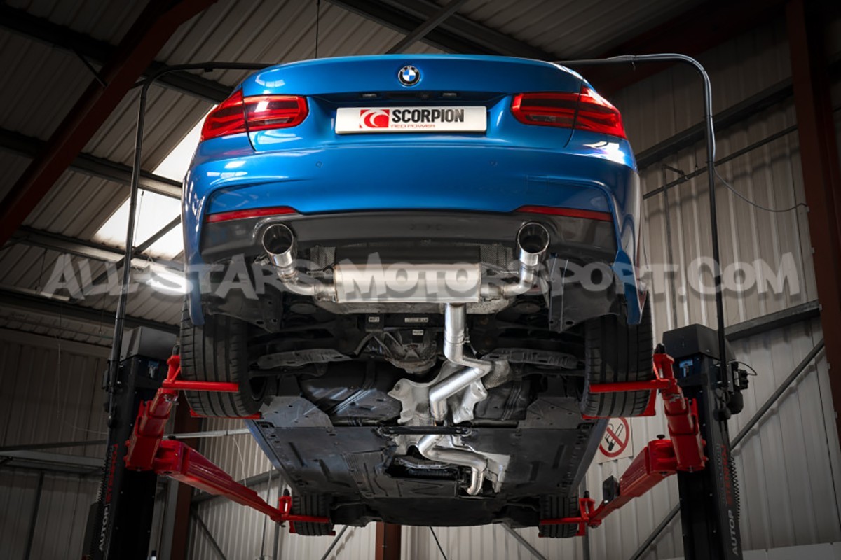 Catback Scorpion pour BMW 340i F30 / 440i F3x - sans GPF