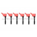 Bobinas de encendido Racingline rojas para Audi S4 / RS4 B9 et S5 /...
