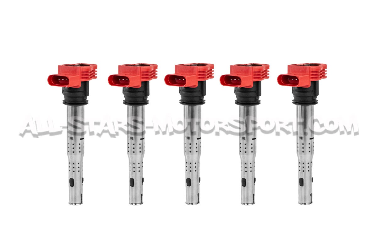Bobines d'allumage APR rouge pour Audi RS3 8P / RS3 8V et TTRS 8J 2.5 TFSI