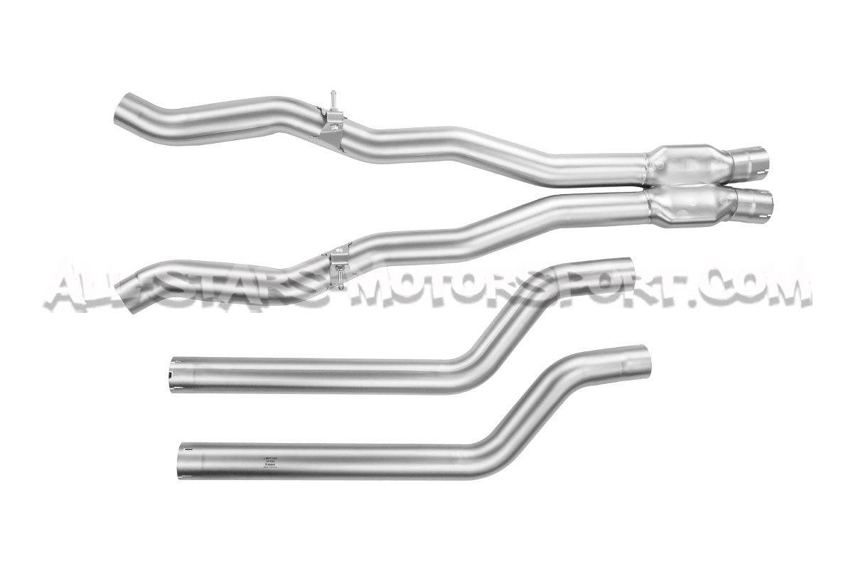 Tube central Akrapovic Evolution Link Pipe pour BMW M8 F9x