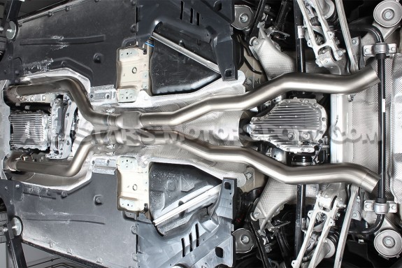 Tubo de escape Akrapovic Evolution Link Pipe para BMW M8 F9x