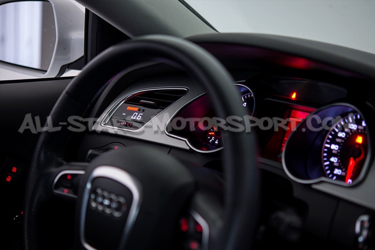 Manomètre multi digital P3 Gauges pour Audi A4 / S4 B8 et A5 / S5 8T