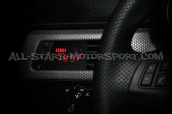 P3 Gauges Digital Vent Gauge for BMW E9X