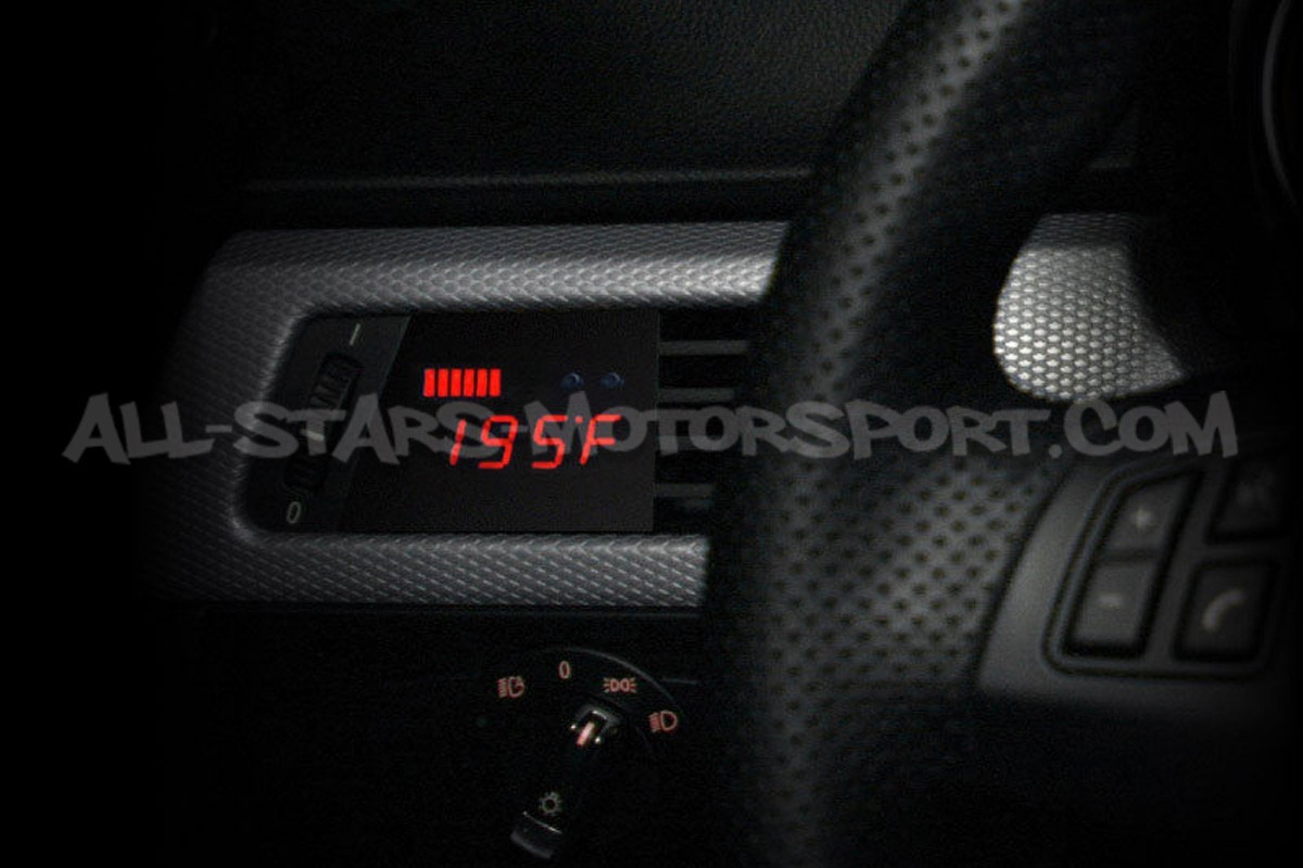 Reloj digital P3 Gauges para rejilla de ventilacion de BMW E9X