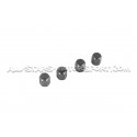 Bouchons de valves Dinan noir, argent ou gunmetal