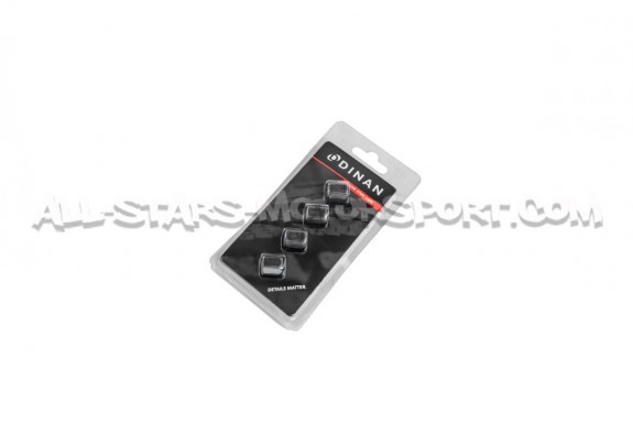 Dinan Valve Stem Caps Silver, Black or Gunmetal