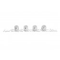 Bouchons de valves Dinan noir, argent ou gunmetal